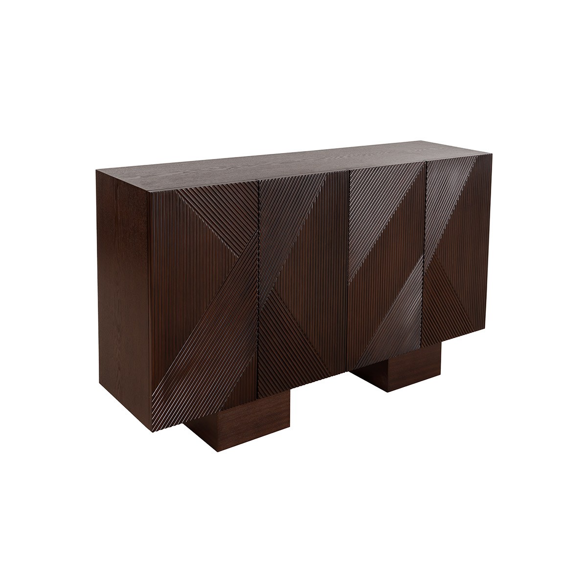 Modern Geometric Sideboard