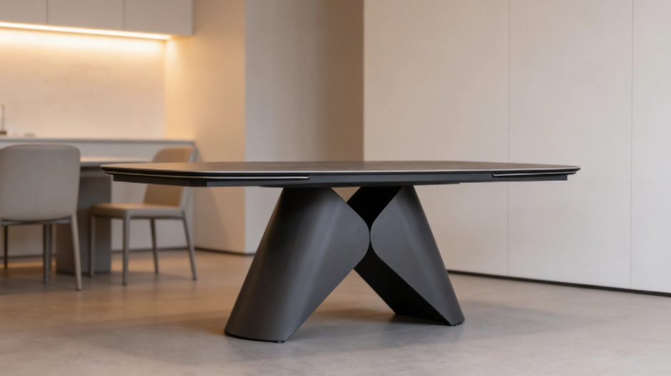 Extendable Modern Dining Table