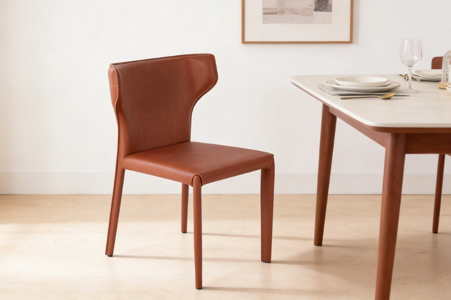 Leather vs Metal Frame Dining Chairs: Which Offers the Most Elegant Comfort