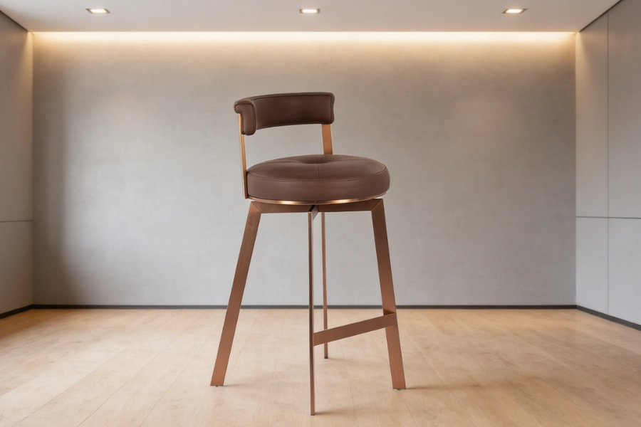 Bar Stool-Leather