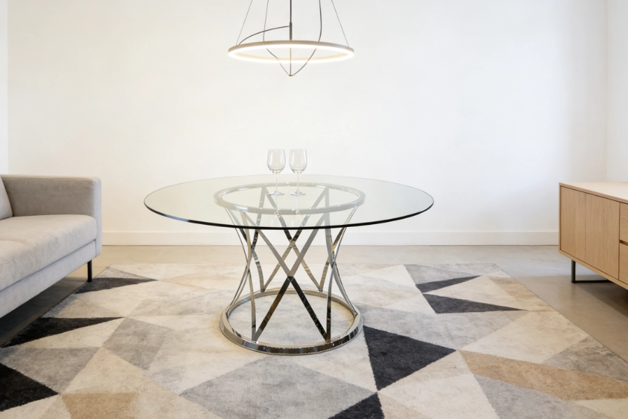 The Cold Table Problem How to Style Glass and Metal Dining Sets