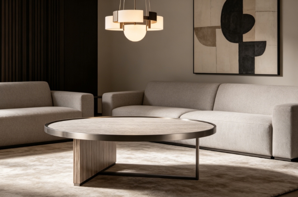 What Is the Secret Physics Behind a Perfectly Balanced Modern Coffee Table