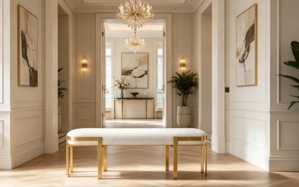 5 Tips to Master the Art of Bench Height for Luxury Entryways