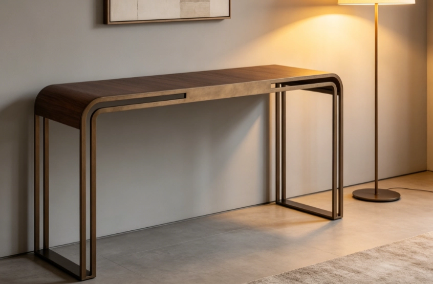 Top 7 Console Table Designs That Work for Homes, Hotels, and Showrooms Top 7 Console Table Designs That Work for Homes, Hotels, and Showrooms