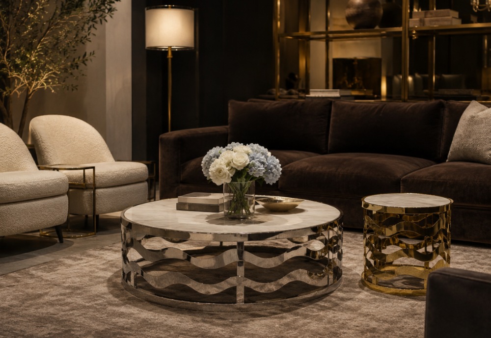 Stainless Steel vs Marble Furniture Which Creates a More Luxurious Interior Stainless Steel vs Marble Furniture Which Creates a More Luxurious Interior