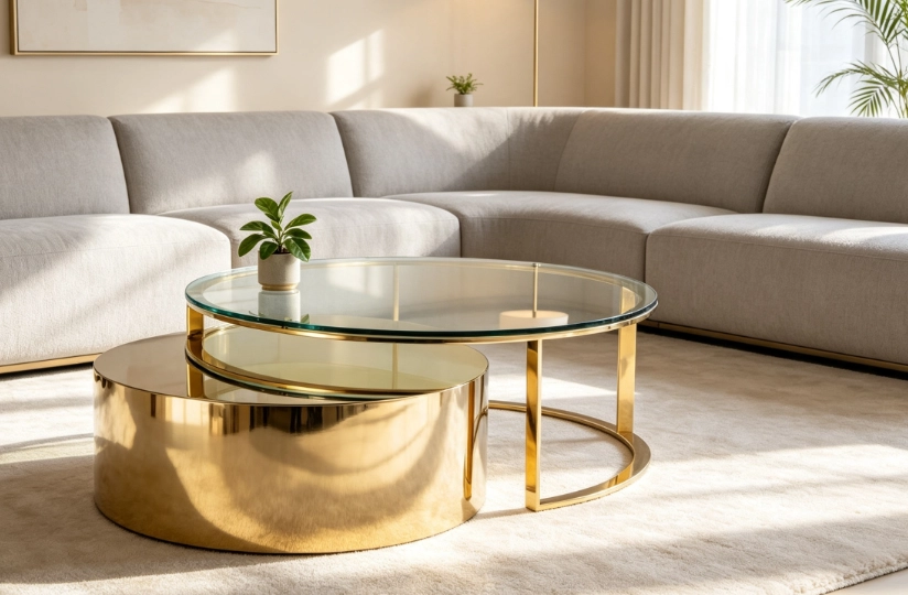 Flexible and practical coffee table