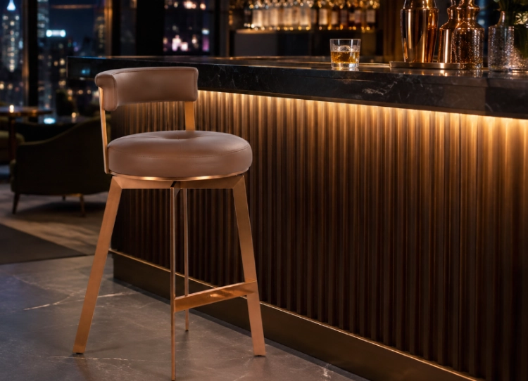 Commercial Bar Stool Footrest Design: Seat Height, Metal Finish, and Floor Stability Checks Commercial Bar Stool Footrest Design: Seat Height, Metal Finish, and Floor Stability Checks